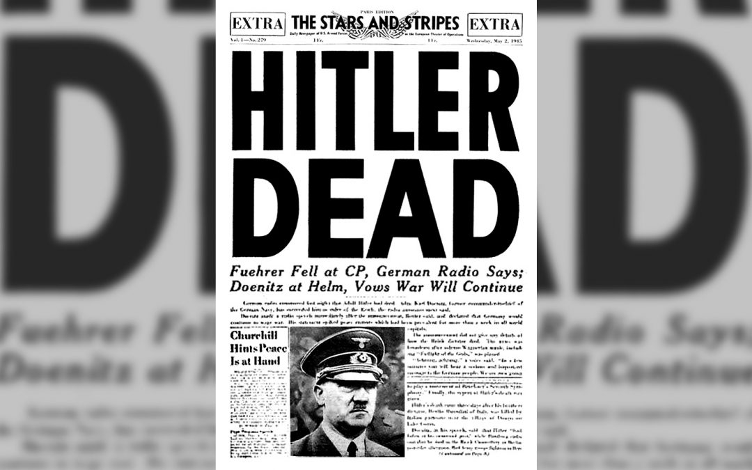 Assim foram os últimos dias de Hitler