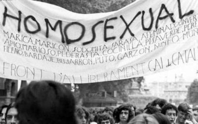 O Movimento de Libertação de Homossexuais Espanhóis (MELH) que surgiu durante o franquismo