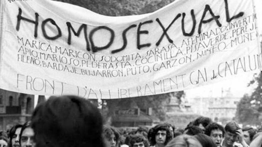 O Movimento de Libertação de Homossexuais Espanhóis (MELH) que surgiu durante o franquismo
