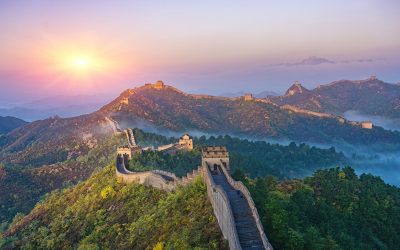 A Muralha da China é considerada Património da Humanidade