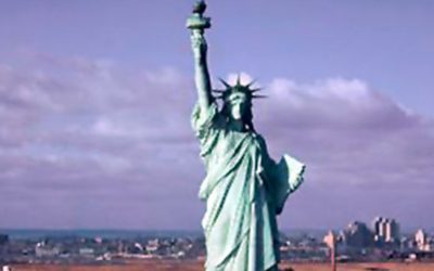 Inauguração da Estátua da Liberdade em Nova Iorque