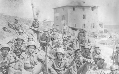 Entrada em combate da FEB em Itália, durante a Segunda Guerra Mundial