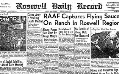 Incidente Roswell: suposto OVNI terá caído no Novo México