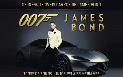 Os Inesquecíveis Carros de James Bond – Infografia