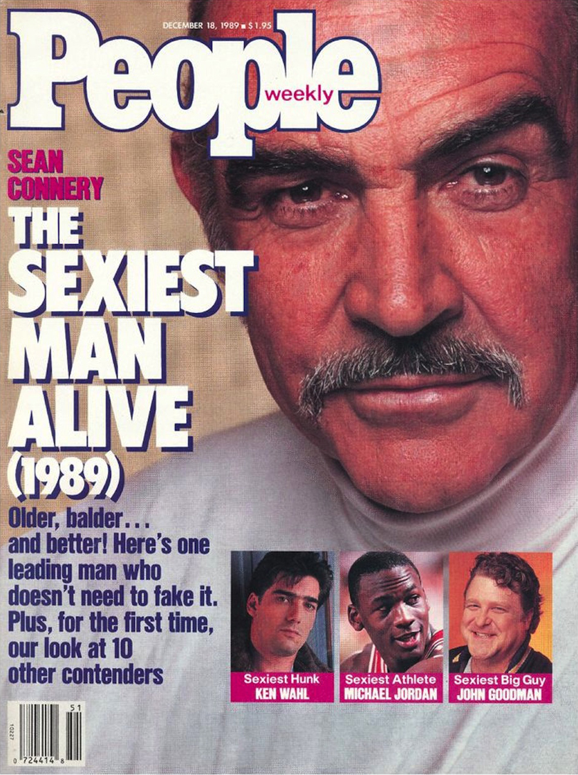 sexiest man alive sean connery